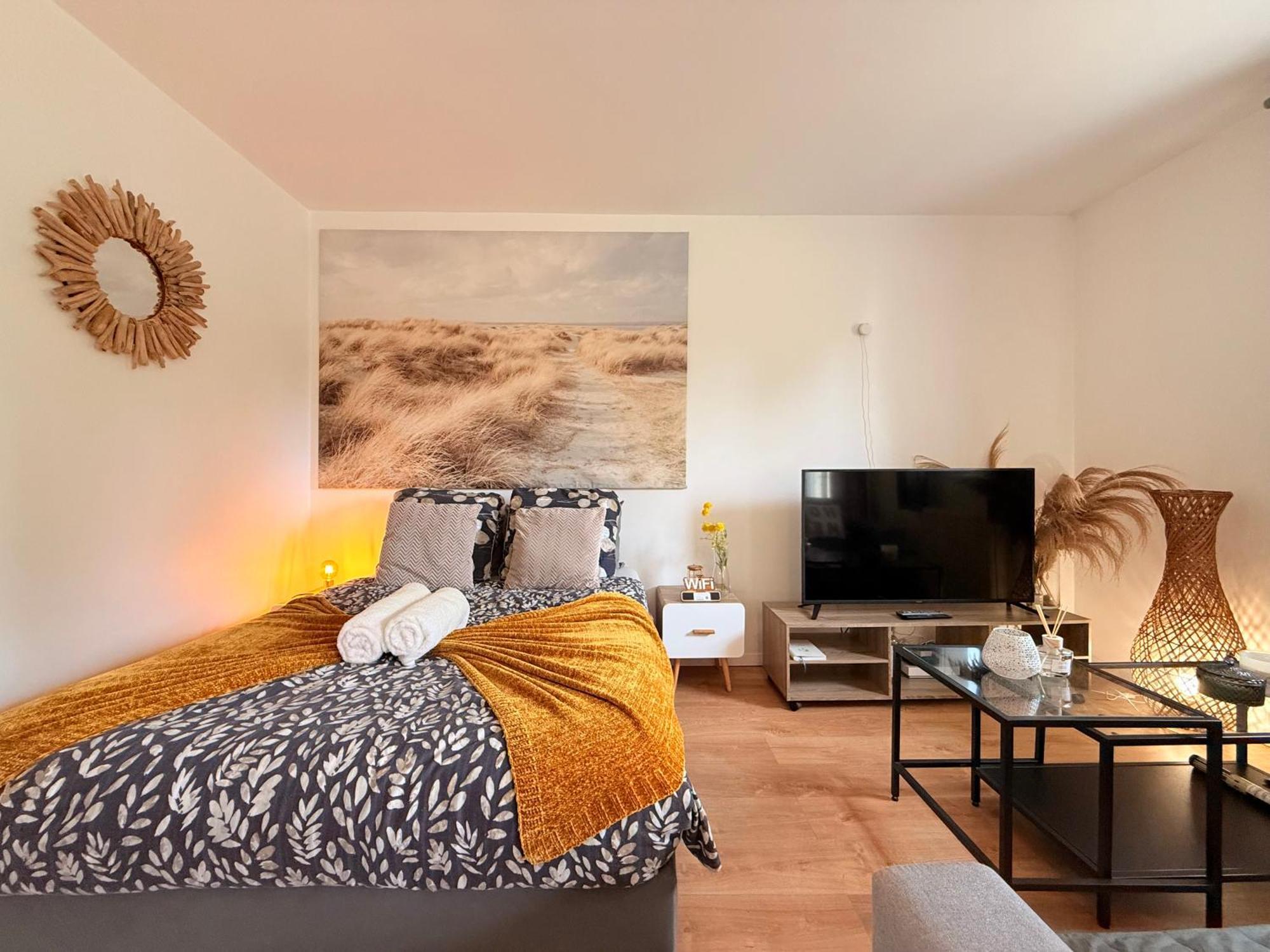 Les Dunes Studio Ideal Couple,Solo,Famille&Pro Vitry-sur-Seine Kültér fotó